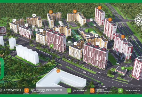 Дом 2 в ЖК Парковый