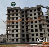 Ход строительства дома 132а.2 в ЖК Семья -