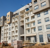 Ход строительства дома 4-1 в ЖК Лес -