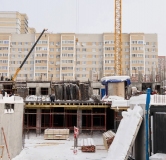 Ход строительства дома 55а, 1.1 этап в ЖК Грин Парк. Новые кварталы -