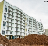 Ход строительства дома 1.2 в ЖК Родные росы -