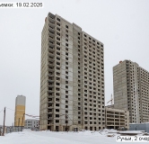 Ход строительства дома 147.2 в ЖК Ручьи -