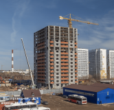 Ход строительства дома 6/4 в ЖК Ближе -