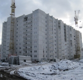 Ход строительства дома 12 в ЖК Микрорайон № 49-В -