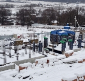 Ход строительства дома 15, квартал 3 в ЖК Огни -