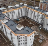 Ход строительства дома № 9 в ЖК Ясный -