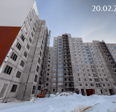 Ход строительства дома Позиция 14 в ЖК Бабяково -