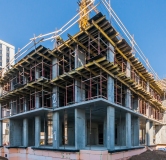 Ход строительства дома 5, 3 этап в ЖК Куатро (Quatro) -