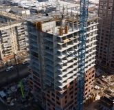 Ход строительства дома 33 в ЖК Весенний квартал -