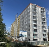 Ход строительства дома 25.4 в ЖК Новый Звездный -