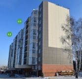 Ход строительства дома секция 4-8 в ЖК Эволюция -