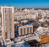 Ход строительства дома 3 в ЖК Доминанта -