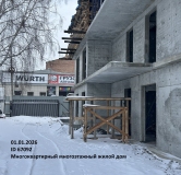 Ход строительства дома 179 в ЖК Новое Заречье -