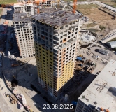 Ход строительства дома № 1456, ГП-72.101 в ЖК Мириады -