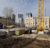 Ход строительства дома 30 в ЖК Альфа дом у Столицы -