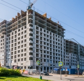 Ход строительства дома 17 в ЖК Юг на Беляева -