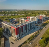 Ход строительства дома В.1, 1 этап в ЖК Краснопольский -