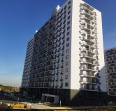 Ход строительства дома 18 в ЖК Лугометрия -