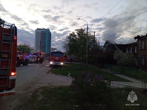 Пожар в доме на улице Чонгарской ликвидировали в Нижнем Новгороде - фото 1