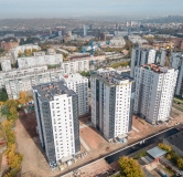 Ход строительства дома 3 в ЖК Белый квартал на Свободном -