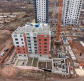 Ход строительства дома 5.4 в ЖК Классика -