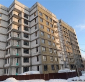 Ход строительства дома № 27 в ЖД По ул. Красные зори -