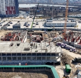 Ход строительства дома 10, корпус 3 в ЖК Остров-сад -
