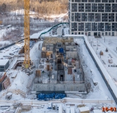 Ход строительства дома корпус 5 в ЖК Исеть Парк -