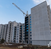 Ход строительства дома 43 в ЖК Притяжение -