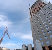 Ход строительства дома 100 в ЖК Настоящий -