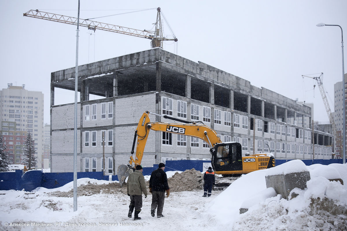 Вдвое увеличилось количество строящихся социальных объектов в Нижнем Новгороде в 2018 году, - Владимир Панов