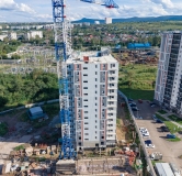 Ход строительства дома 4 в ЖК Мичурино -