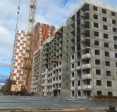 Ход строительства дома 5, 1 этап (ГП-20) в Микрорайон Комсомольский -
