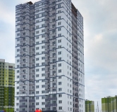 Ход строительства дома 116, корпус 39.1 в ЖК Новая Охта -