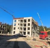 Ход строительства дома 57А, корпус В4 в ЖК Ранта Резиденс -