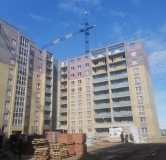 Ход строительства дома 13 в ЖК Радужный-2 -