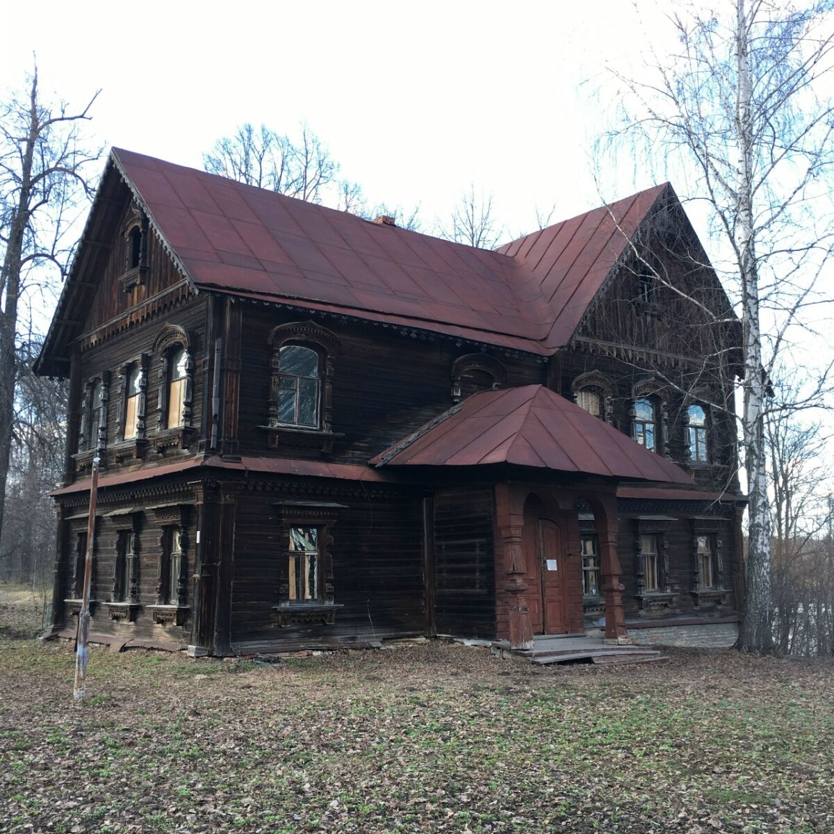 Крыша усадьбы Левашовых середины XIX века рухнула в Нижегородской области - фото 2