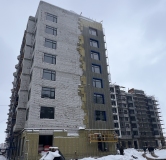 Ход строительства дома № 2, блок А,Б в ЖД в 12-микрорайоне (Арзамас) -