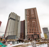 Ход строительства дома 1.1 в ЖК Философия Идеалистов на Черкасской -