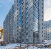 Ход строительства дома корпус 1.2 в ЖК Бионика Заповедная -