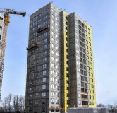 Ход строительства дома 158 в ЖК Лесная Симфония -