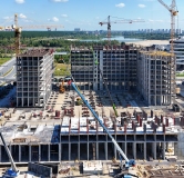 Ход строительства дома № 10 (ГП-2) в ЖК Окинава -