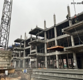 Ход строительства дома 7 в ЖК Новый Свет -