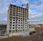 Ход строительства дома 3 в ЖК ОК: Премиум -