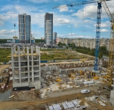 Ход строительства дома 2.1 в ЖК Клевер -