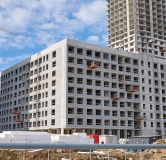 Ход строительства дома 1, 2, 3, 4 в ЖК Сибирская Калина -