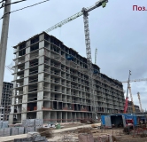 Ход строительства дома Позиция 5.2 в ЖК Октябрь парк -