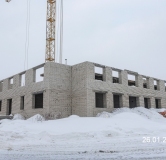 Ход строительства дома 3.2 в ЖК Кантри -