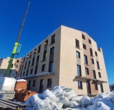 Ход строительства дома 35 в ЖК Альпийский квартал -