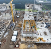 Ход строительства дома Литер 2, квартал 1.5 в ЖК Первое место -